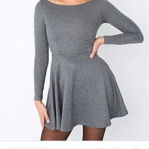 Long sleeve skater dress